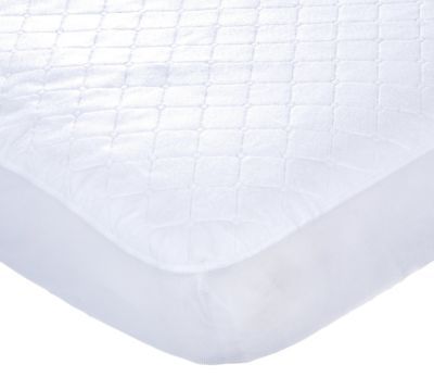 Carter's Keep Me Dry Waterproof Fitted Quilted Crib Pad, White (Discontinued ...
