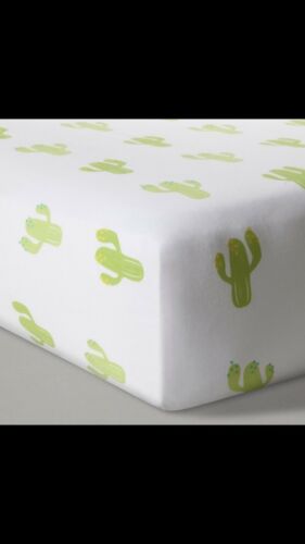 NEW Cloud Island Baby Crib Fitted Sheet - Cactus