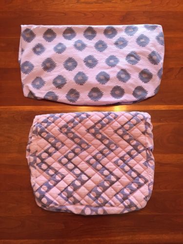 Land Of Nod Rare Baby Changing Pad Cover And Crib Sheet Purple Bazaar $60