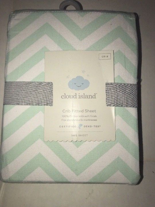 Cloud Island Fitted Crib Sheet 28