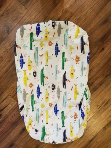 Pottery Barn Kids Crib Sheet Submarine