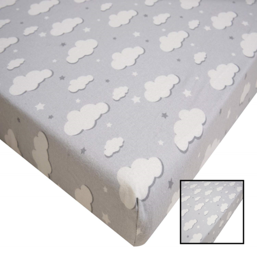 Pack N Play Playard Sheet 100% Premium Cotton Flannel Super SOFT Fits Perfectly