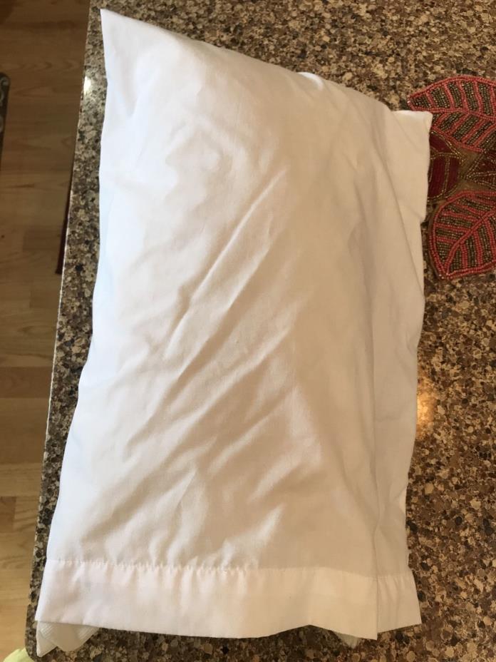 Toddler White Pillow And Pillow Case
