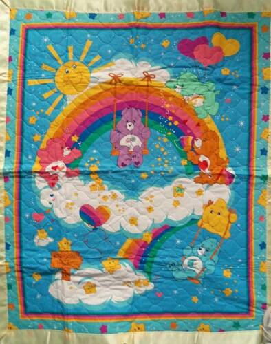 Baby Quilt   Choose From 2  Little Lamb Or Care Bear