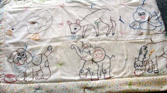 Handmade Baby Quilt 36
