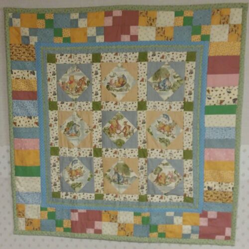Winnie the Pooh Floor Crawl Quilt 43x43 in. Perfect for crawling and floor play.