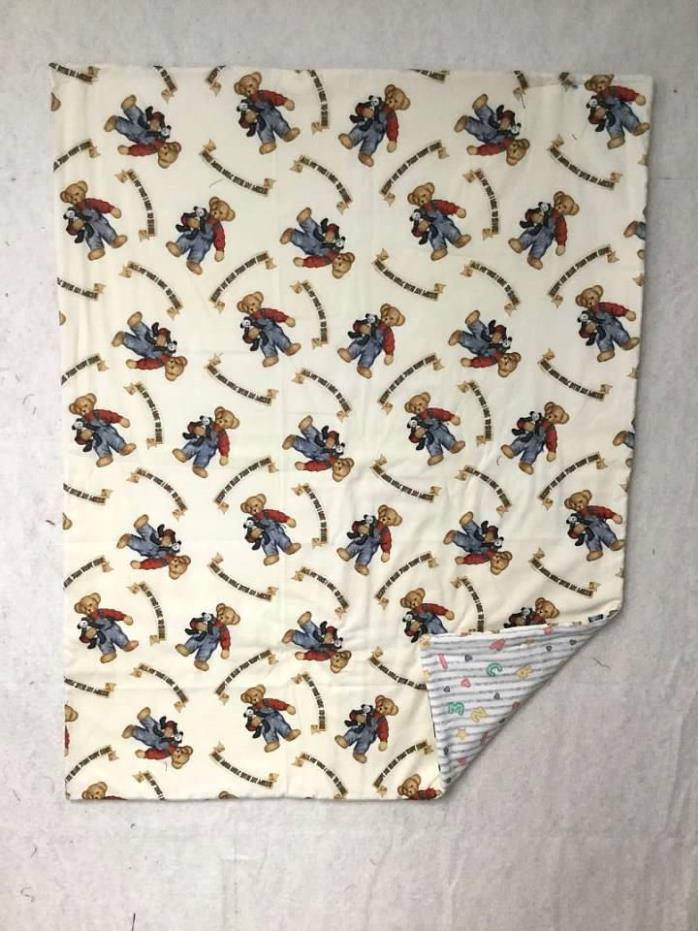 Baby Quilt with Paddington the Bear