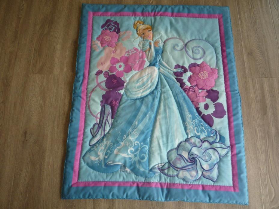 New Handmade Baby/Child Quilt (Blanket)  - Cinderella