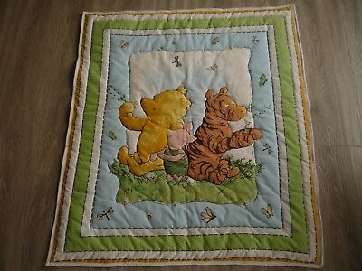 New Handmade Baby Quilt (Blanket)  - Pooh, Tigger, Piglet
