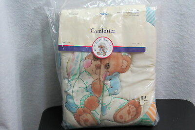 New Vintage Baby Riegel Teddy Beddy Bear Comforter