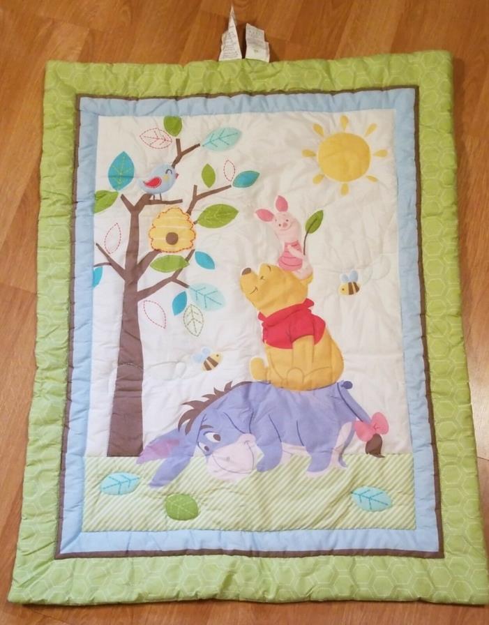 Disney Baby Winnie The Pooh Sunny Hunny Day Crib Comforter