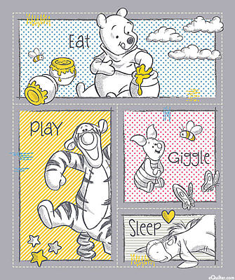 Winnie the Pooh  toddler quilt