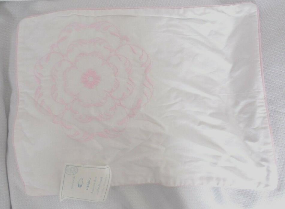 Pottery Barn Baby Pink Floral Veronica Decorative Sham 12 X 16 Pink NWT NLA