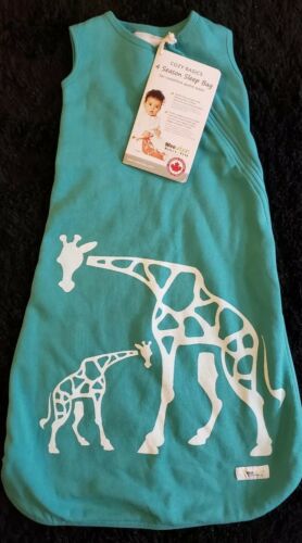 Wee Urban 4 Season Sleep Bag 0-6 Months Aqua Giraffe