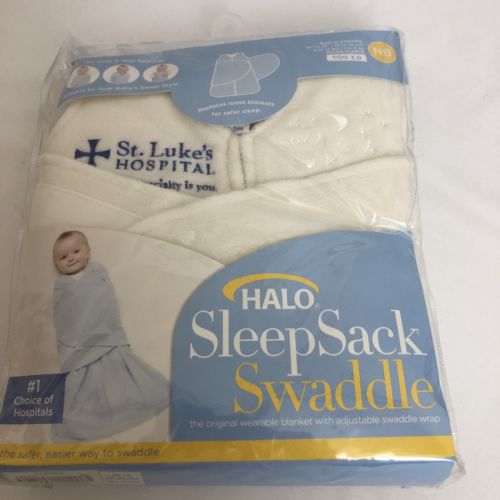 HALO SLEEPSACK 3-WAY SWADDLE NEWBORN 0-3 Mo #1 Choice For Hospitals NEW SAFE