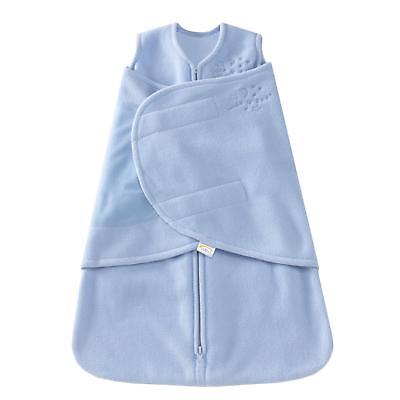HALO SleepSack Micro-Fleece Swaddle, Baby Blue, Preemie