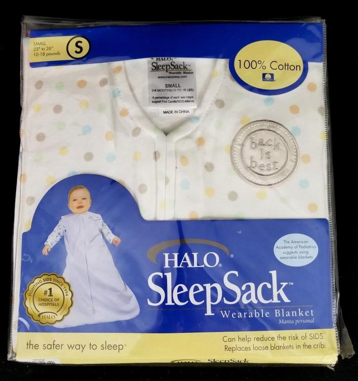 Halo Sleep Sack Wearable Blanket Size Small 23 - 26