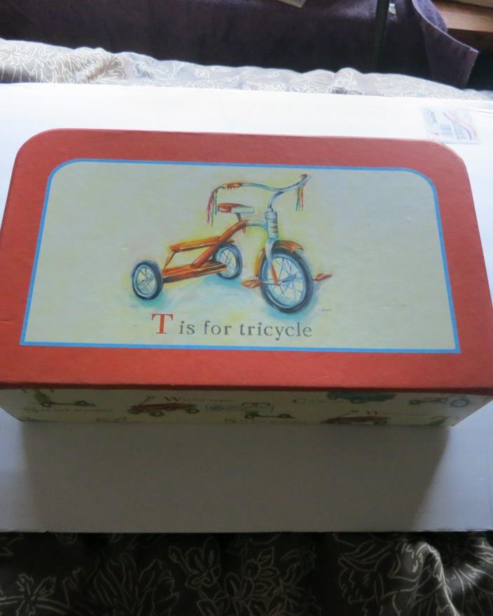 Tricycle toy suitcase-new no tags----