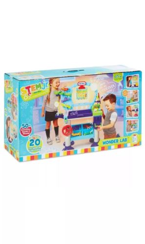New In Box Little Tikes STEM Jr. Wonder Lab Toy with Experiments for Kids