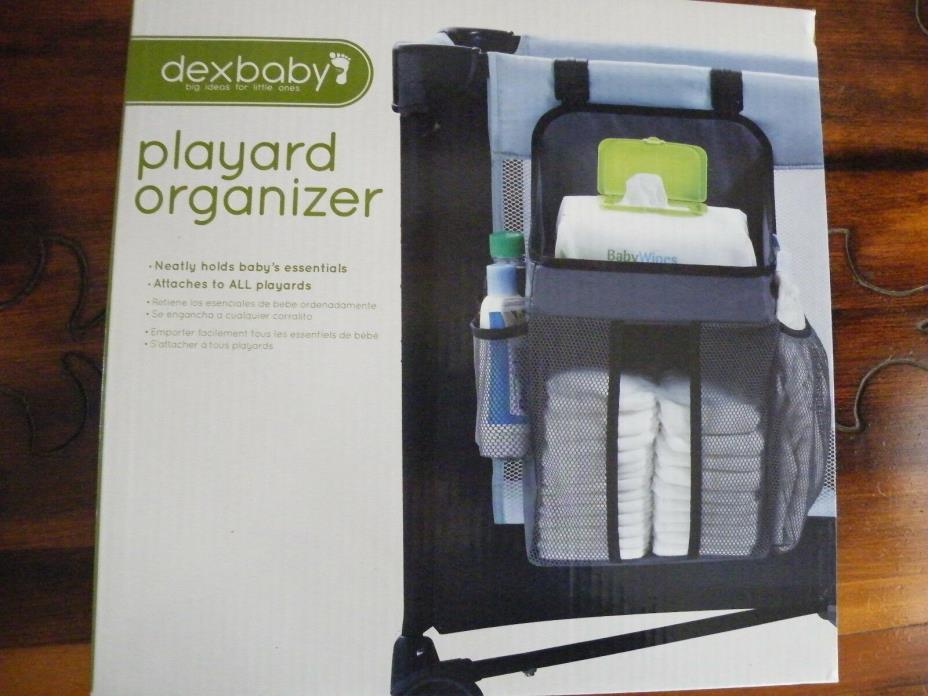 Dexbaby DB Playard Organizer Fits All Playards New in Box Gray