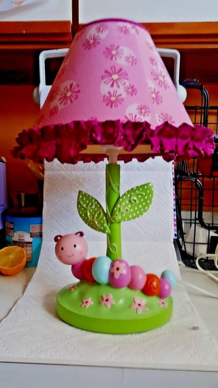 Lambs & Ivy   Lamp & Shade Baby Infant Girl  Nursery AGE 1 TO 9