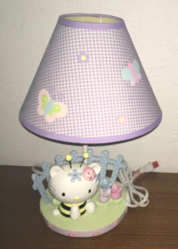 Lambs & Ivy Hello Kitty & Friends Nursery Lamp with Shade New