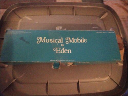 Vintage Eden Beatrix Potter Peter Rabbit Musical Crib Mobile
