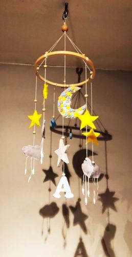 Baby Moon Mobile Crib