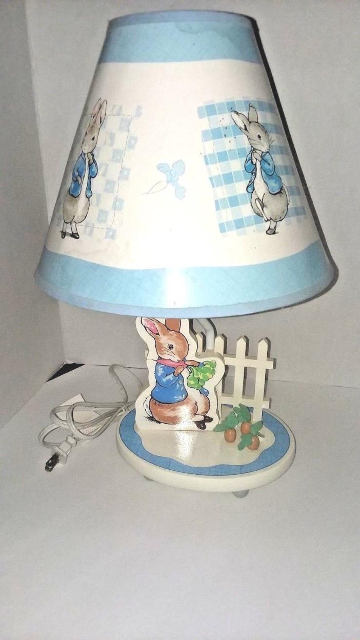 Luv n' Care Beatrix Potter Childs Lamp and Shade