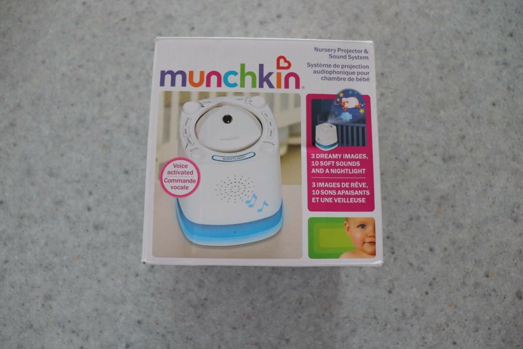 Munchkin Nursery Projector Sound Machine Sleep nightlight system