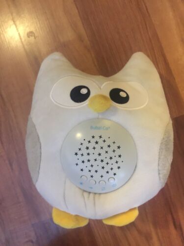 Bubzi Co Soothing Sleep Owl White Noise Sound Machine Sleep Aid Night Light