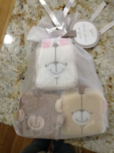 Baby Soft Crinkle Blocks Hallmark Bunny Bear Monkey