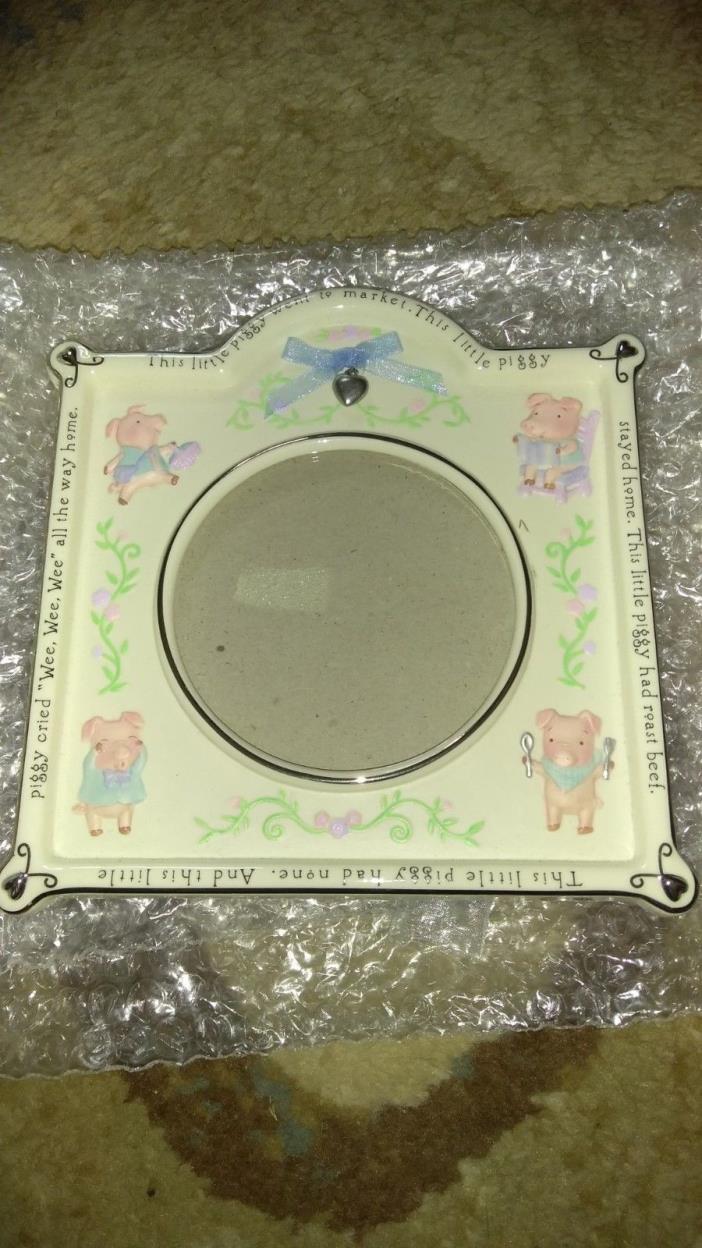 Hallmark Baby Keepsake Footprint Photo Frame  - This Little Piggy Shower gift