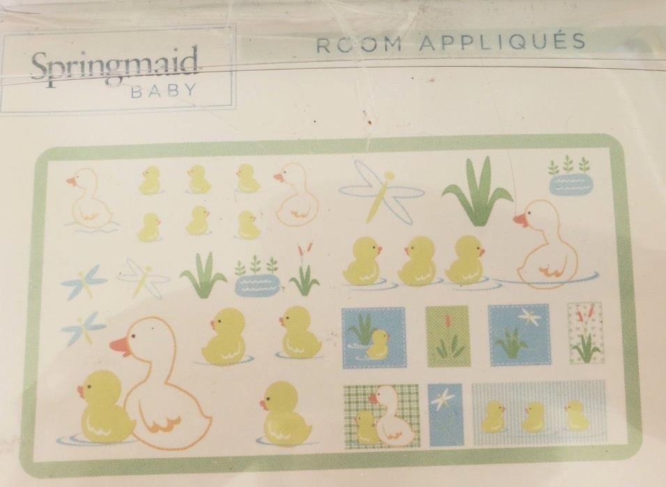 by springmaid Nursery baby duck room appliques 25 reusable wall stickers New
