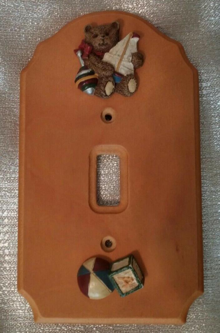 Teddy Bear Switch Plate Cover, for single switch