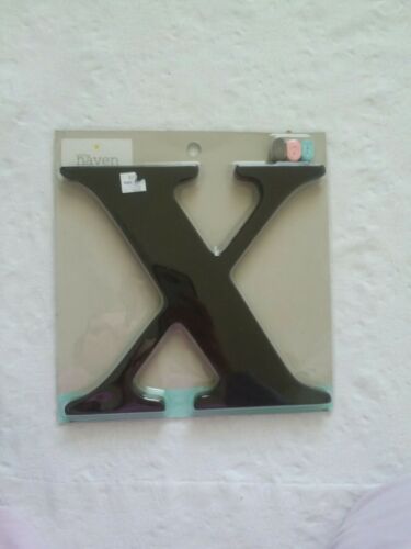 Little Haven Black Letter X Wall Hanging