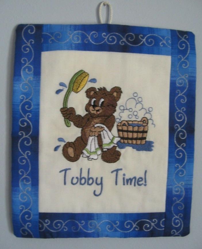 Tubby Time Children's Wall Hanging