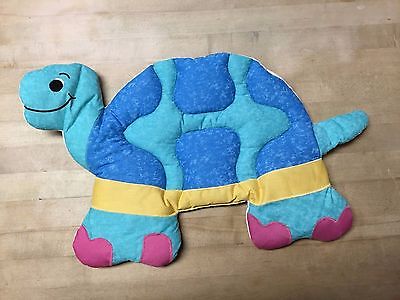 Children's wall decor, set of 3 quilted fabric animals, bright colors