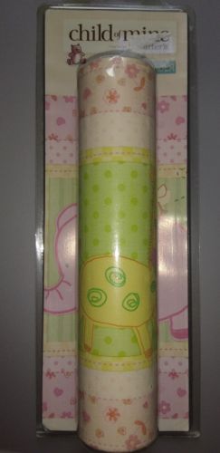 New Carters Child of Mine Wall Border Girls Pink Yellow Giraffe Elephant Hearts