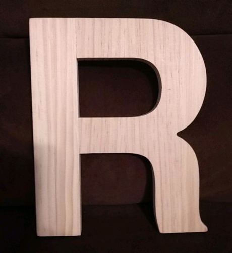 Wooden Letter 