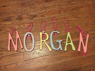 Wood Craft Letters Morgan Rowan Grown Grow Norm Oran Kids Room Craft Decor 6 in