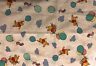 Vintage Winnie The Pooh Valance Nursery Fabric Retro 100 Acre Collection Balloon