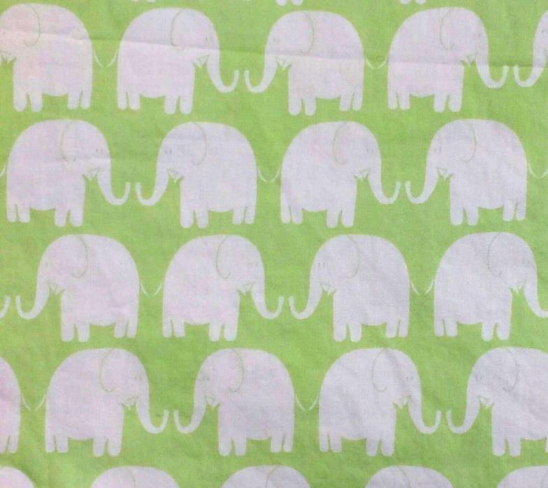 Amy Coe Elephant Curtains Baby Nursery Limited Edition Lot of 2 Panels