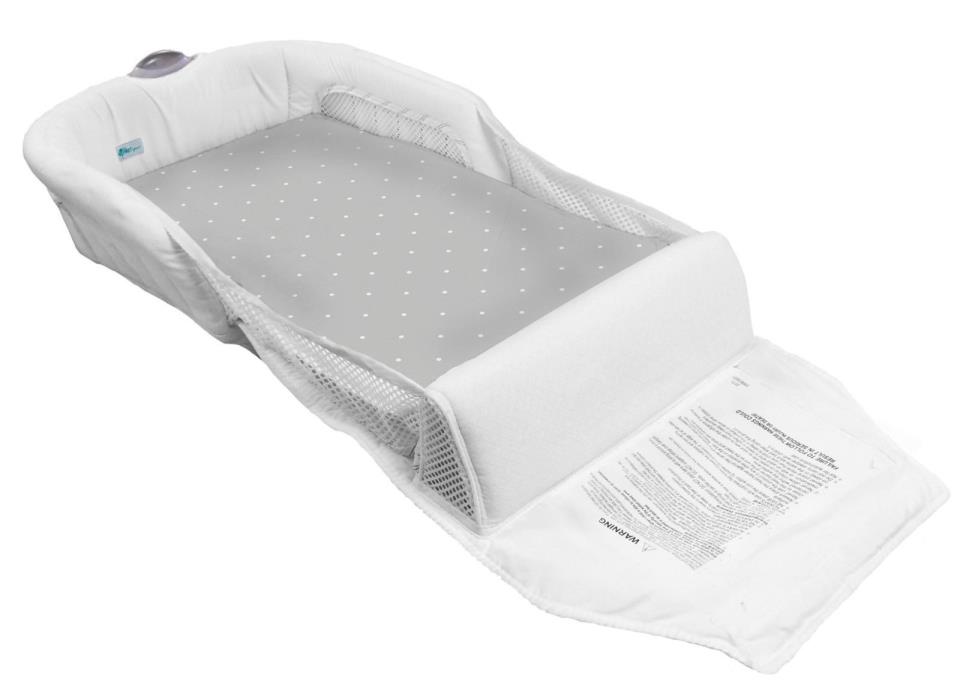 NEW- Close Secure Sleeper, Dots-infant-baby-Portable Bed -safety-gift