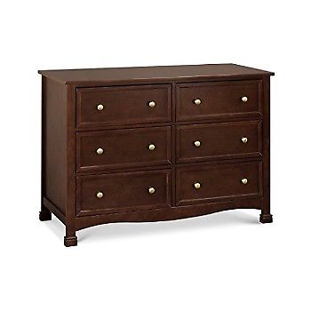 DaVinci Kalani 6 Drawer Double Wide Dresser, Espresso 'M5529Q - Nursery