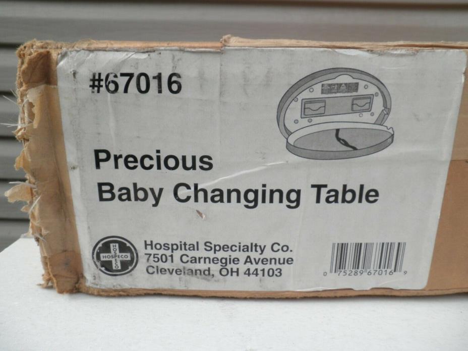 White Precious Baby Changing Table, NEW in box, Hospeco # 67016, NICE!
