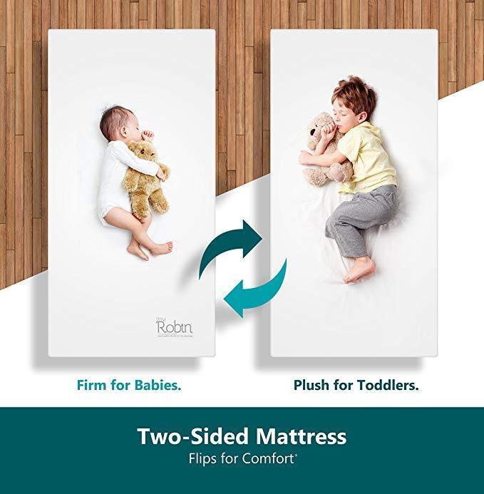 Moonlight Slumber Breathable Dual Sided Baby to Toddler Crib Mattress -AD1-