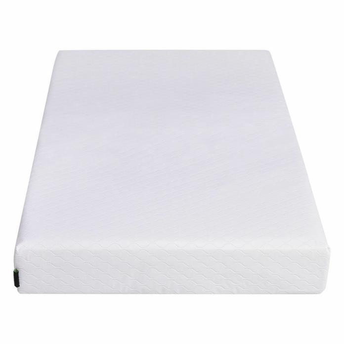 Memory Foam Baby Crib Mattress Toddler Infant Comfort Removable Waterproof Cover