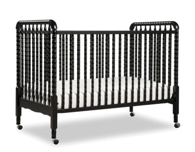 DaVinci Jenny Lind 3-in-1 Convertible Crib in Black