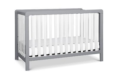 Carter's by DaVinci Colby 4-in-1 Low-Profile Convertible Crib Grey and White